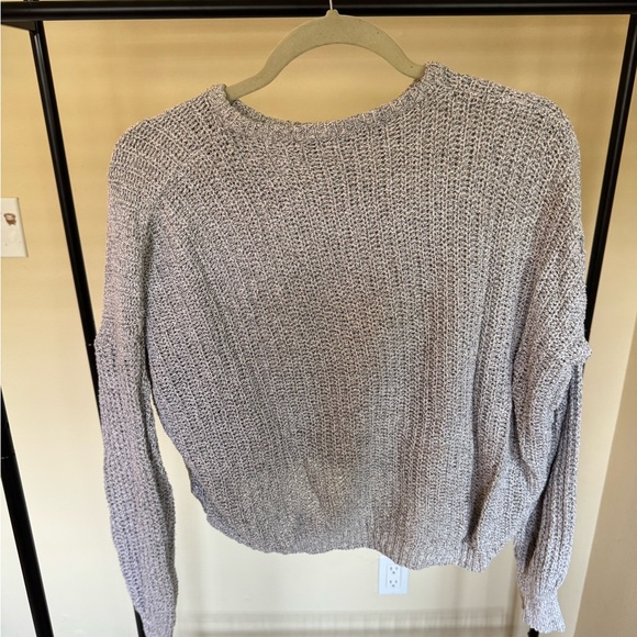 Brandy Melville Sweaters - Brandy Melville Gray Crew Neck Sweater Classic Knit